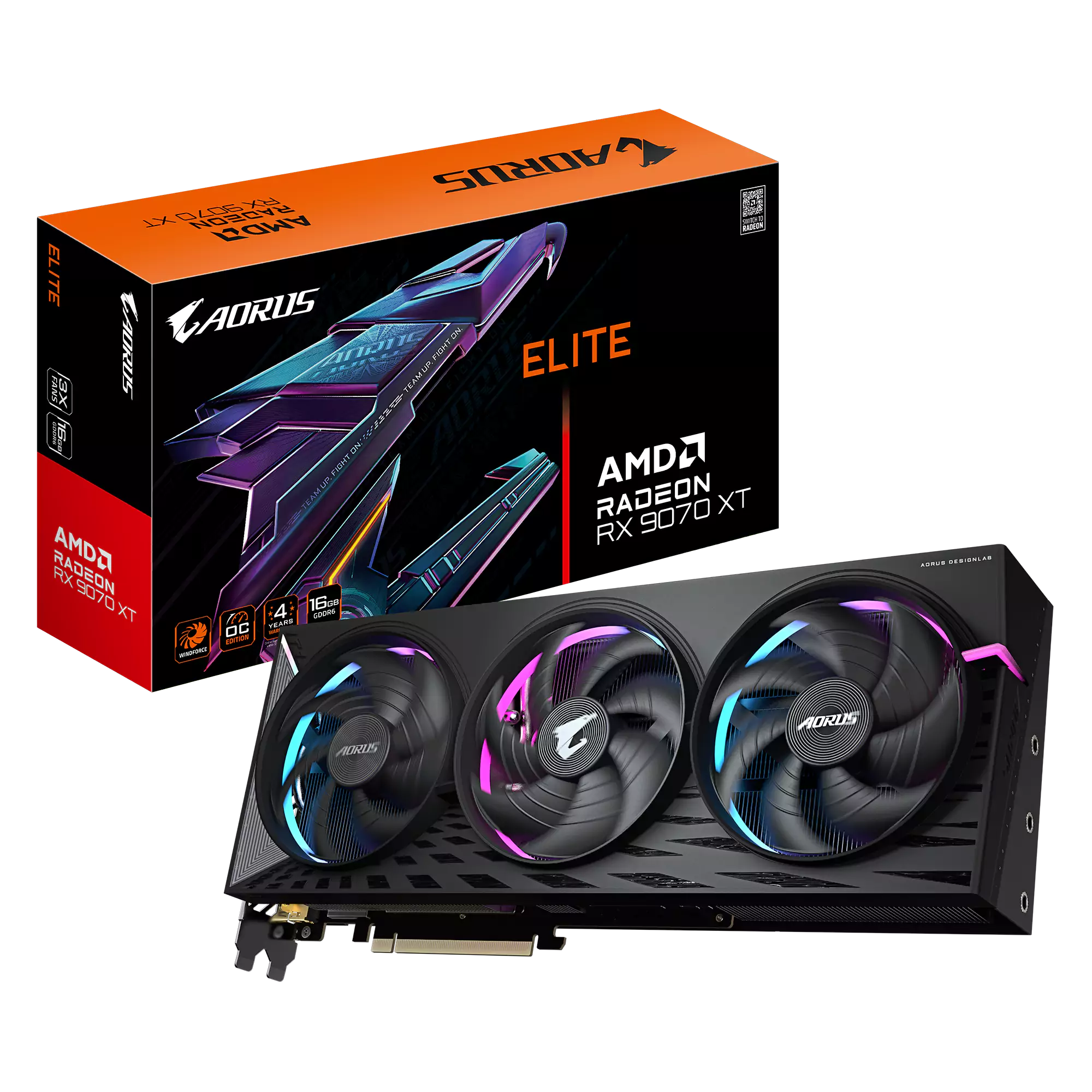Gigabyte Gb rX9070XT 16G Aorus Elite