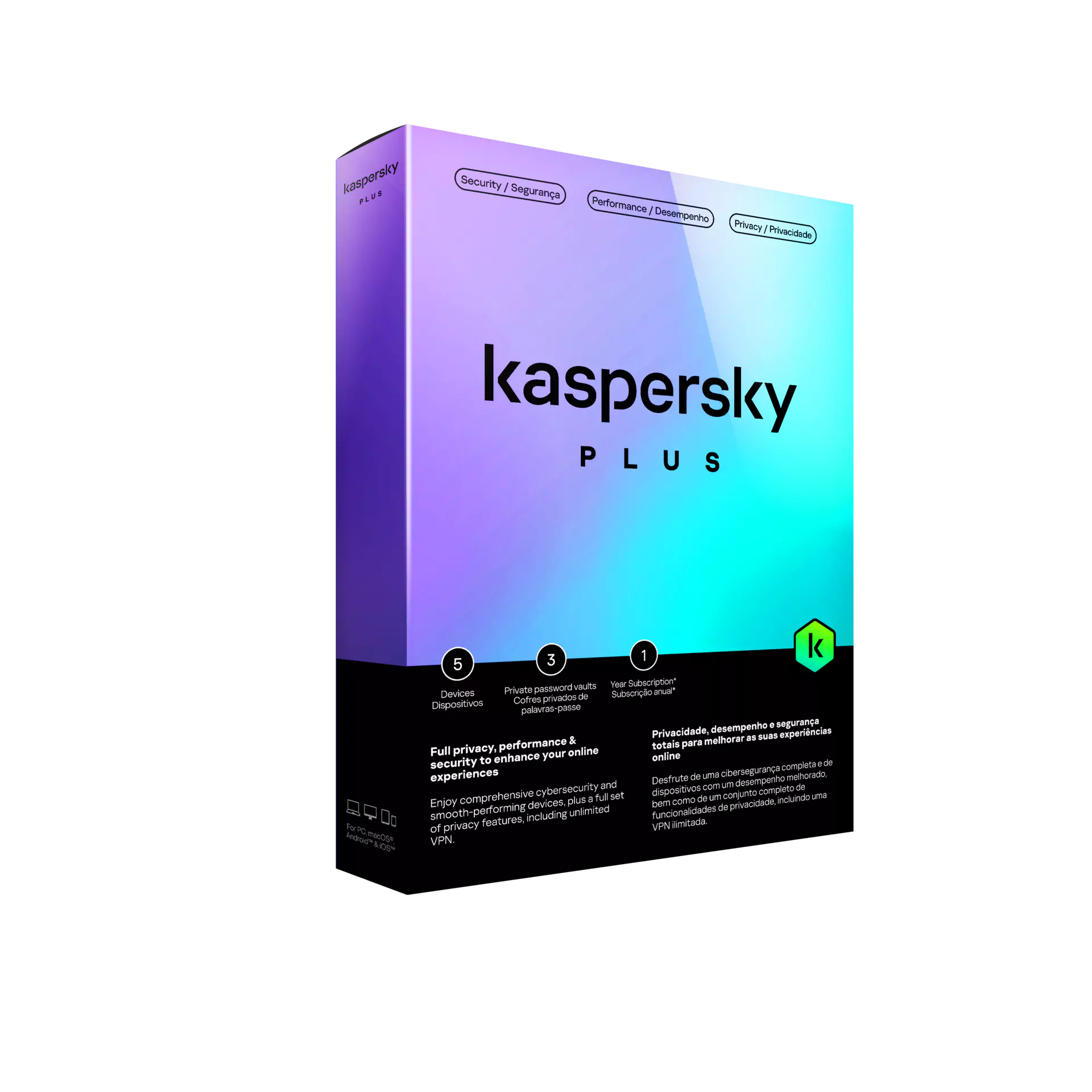 Kaspersky Plus 5 devices 1y