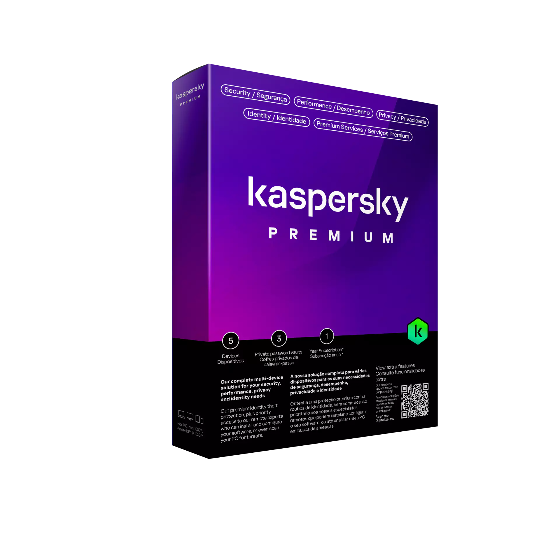 Kaspersky Premium 5 devices 1y