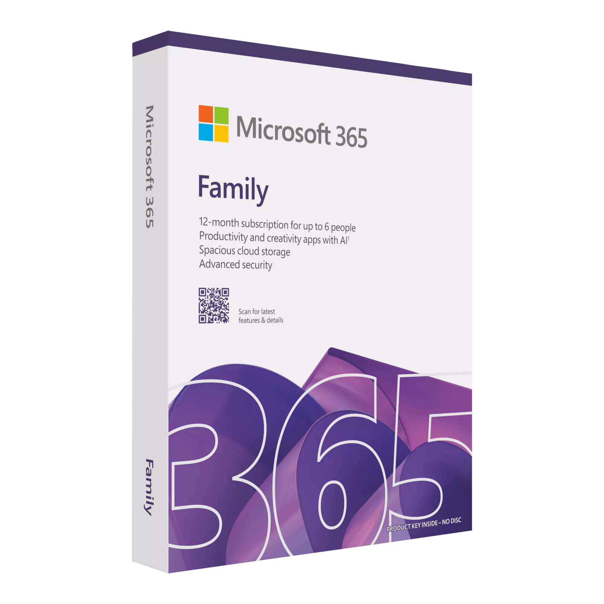 Microsoft Ms Office 365 Family 1year
