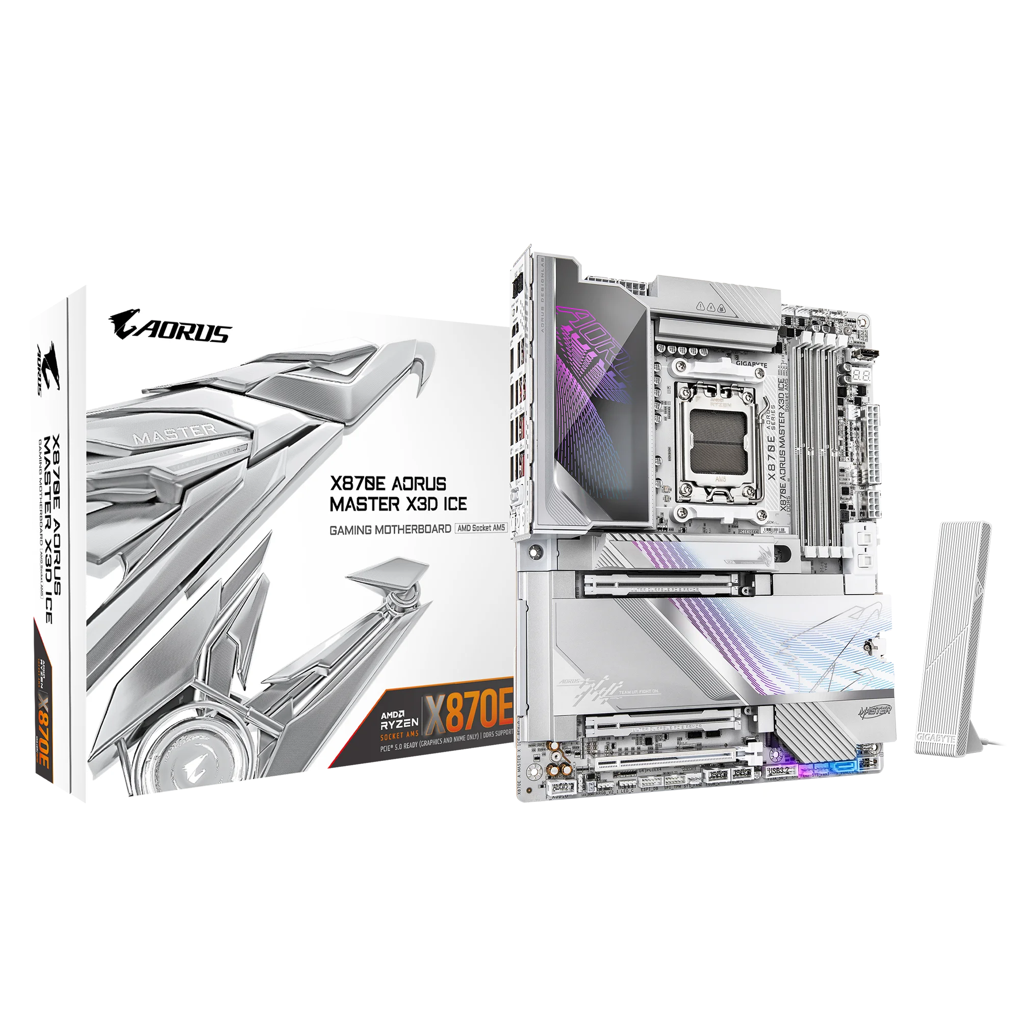 Gigabyte X870E AorusMaster X3d W/ice+W